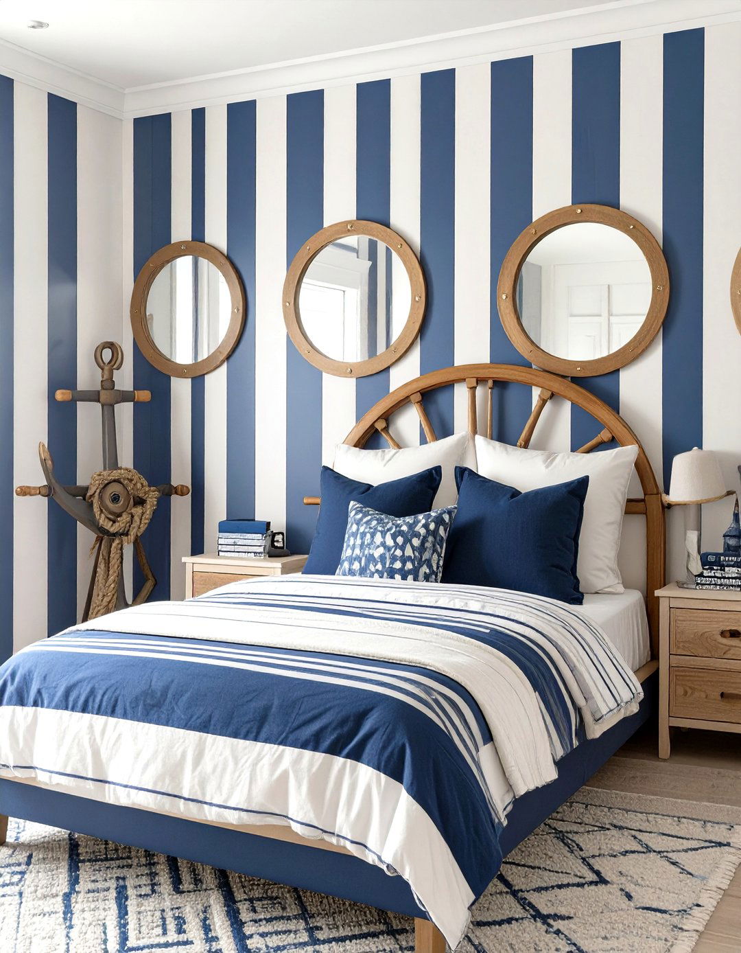 A Deep Sea Nautical Bedroom - 30 cool boys bedroom ideas