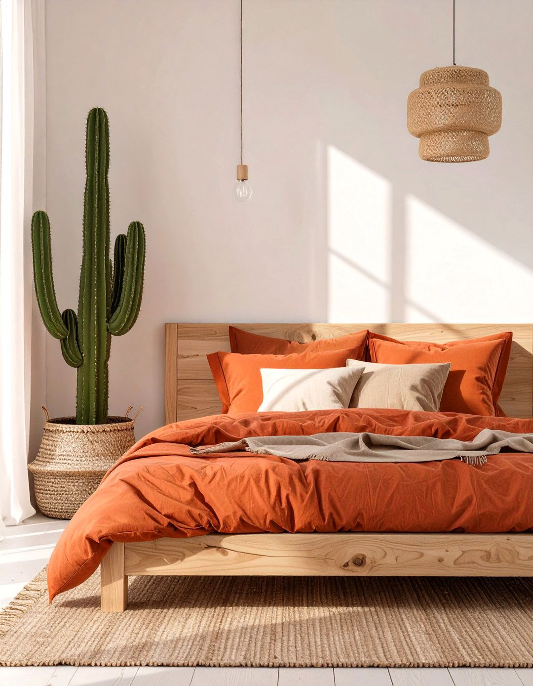 A Desert Modern Bedroom - 30 cozy neutral bedroom ideas