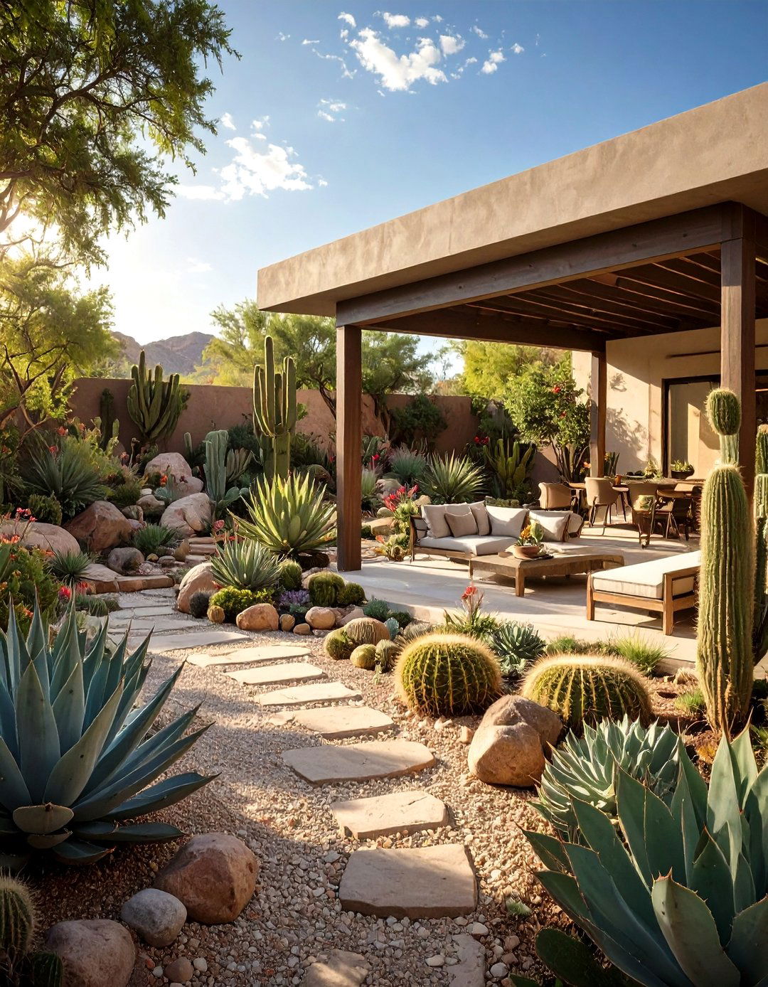 A Desert Modern Garden - 30 home garden ideas
