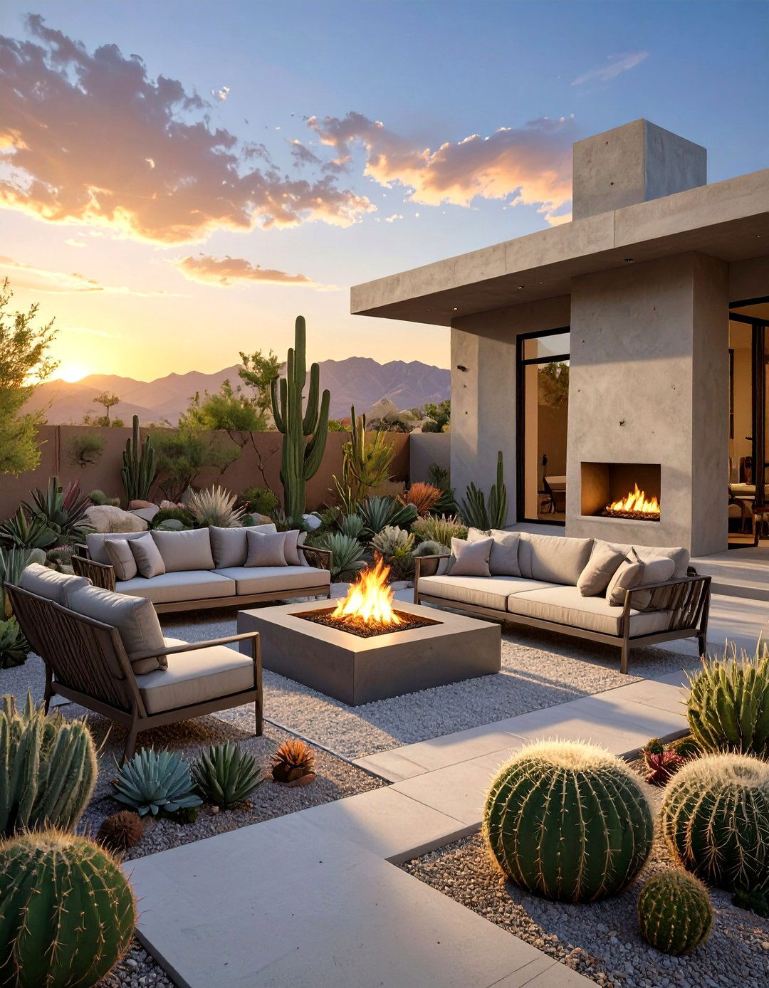 A Desert Modern Landscape Design - 30 design your backyard online free ideas