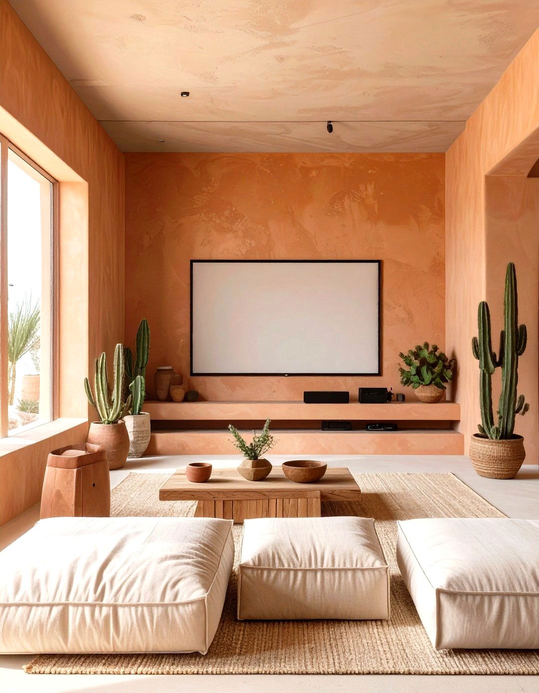 A Desert Modern Media Lounge - 30 home theater room ideas