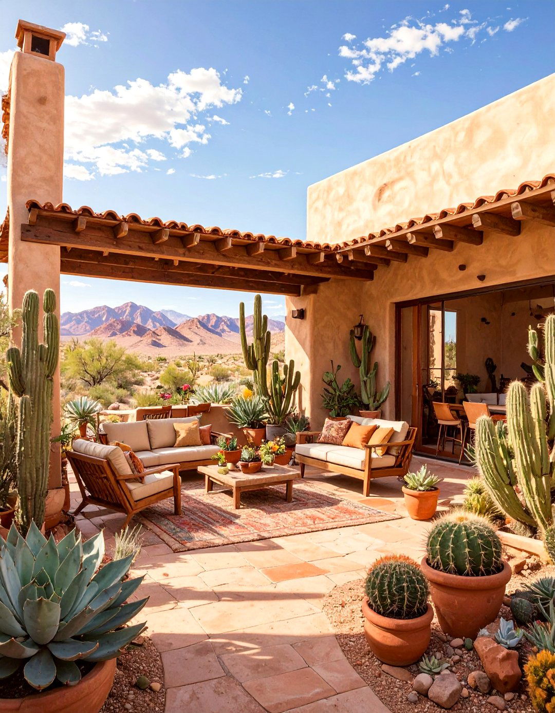 A Desert Modern Pavilion - 30 attached covered patio ideas