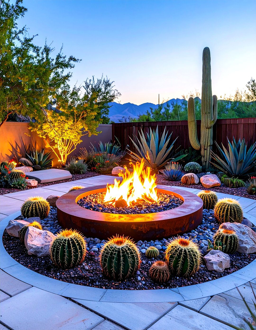 A Desert Modernism Backyard Landscape - 30 backyard decorating ideas