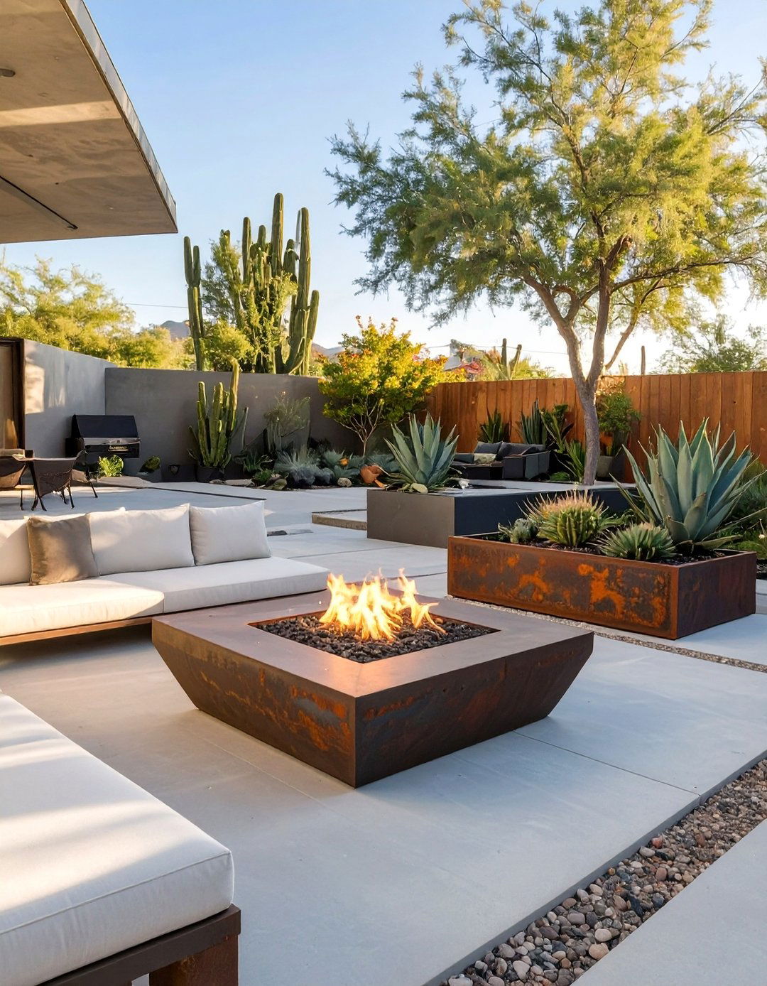 A Desert Modernism Backyard - 30 backyard remodel ideas