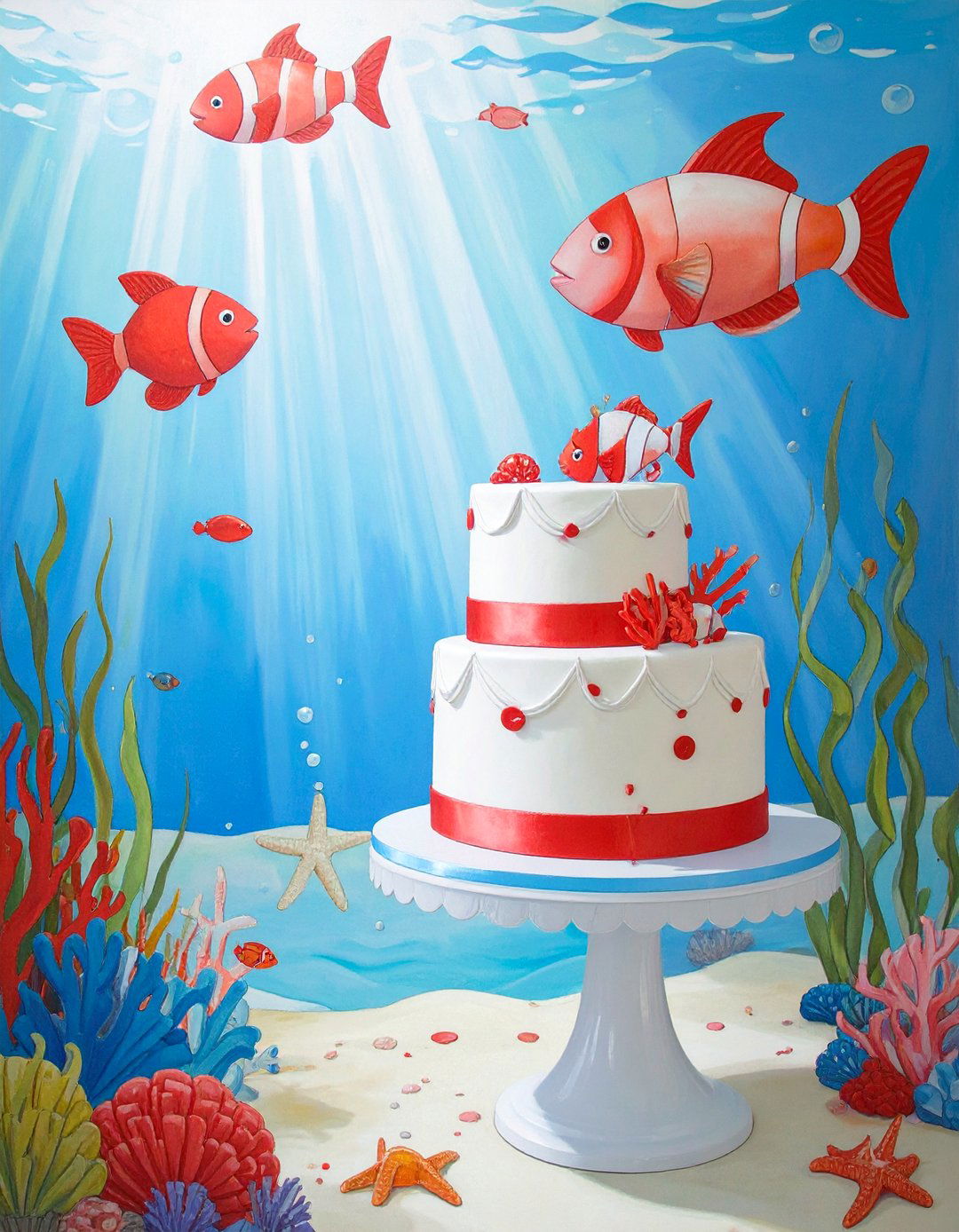 A Dr Seusss One Fish Two Fish Shower - 30 twin baby shower ideas