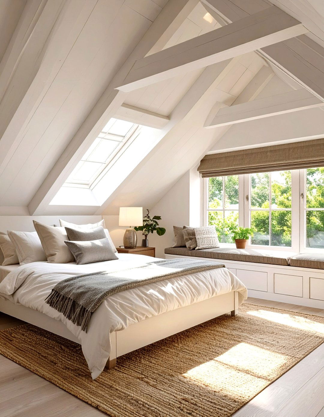 A Dutch Colonial Inspired Attic Bedroom - 30 colonial interior design ideas