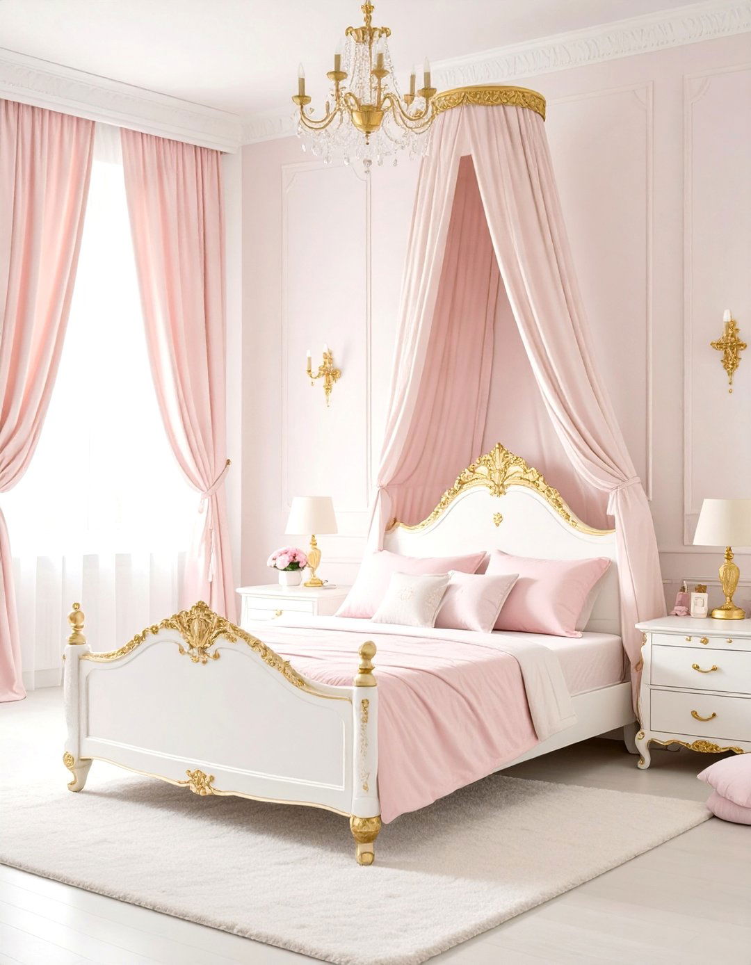 A Enchanted Princess Bedroom - 30 kids bedroom ideas