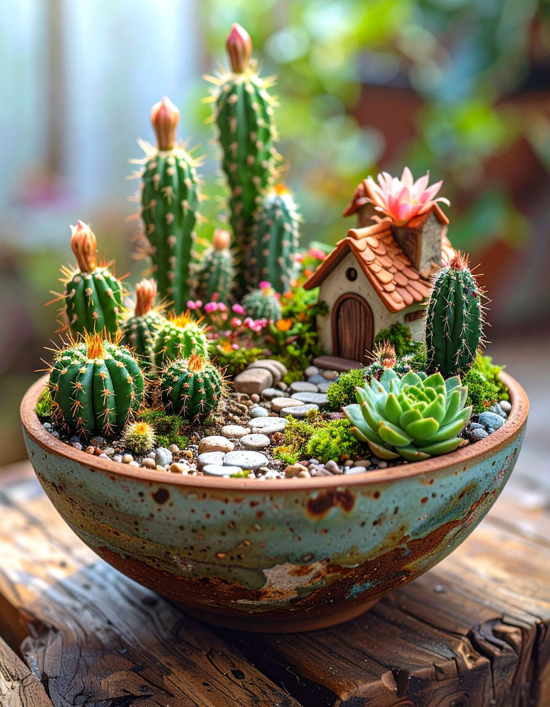 A Fairy Tale Cactus Garden - 30 cactus garden ideas