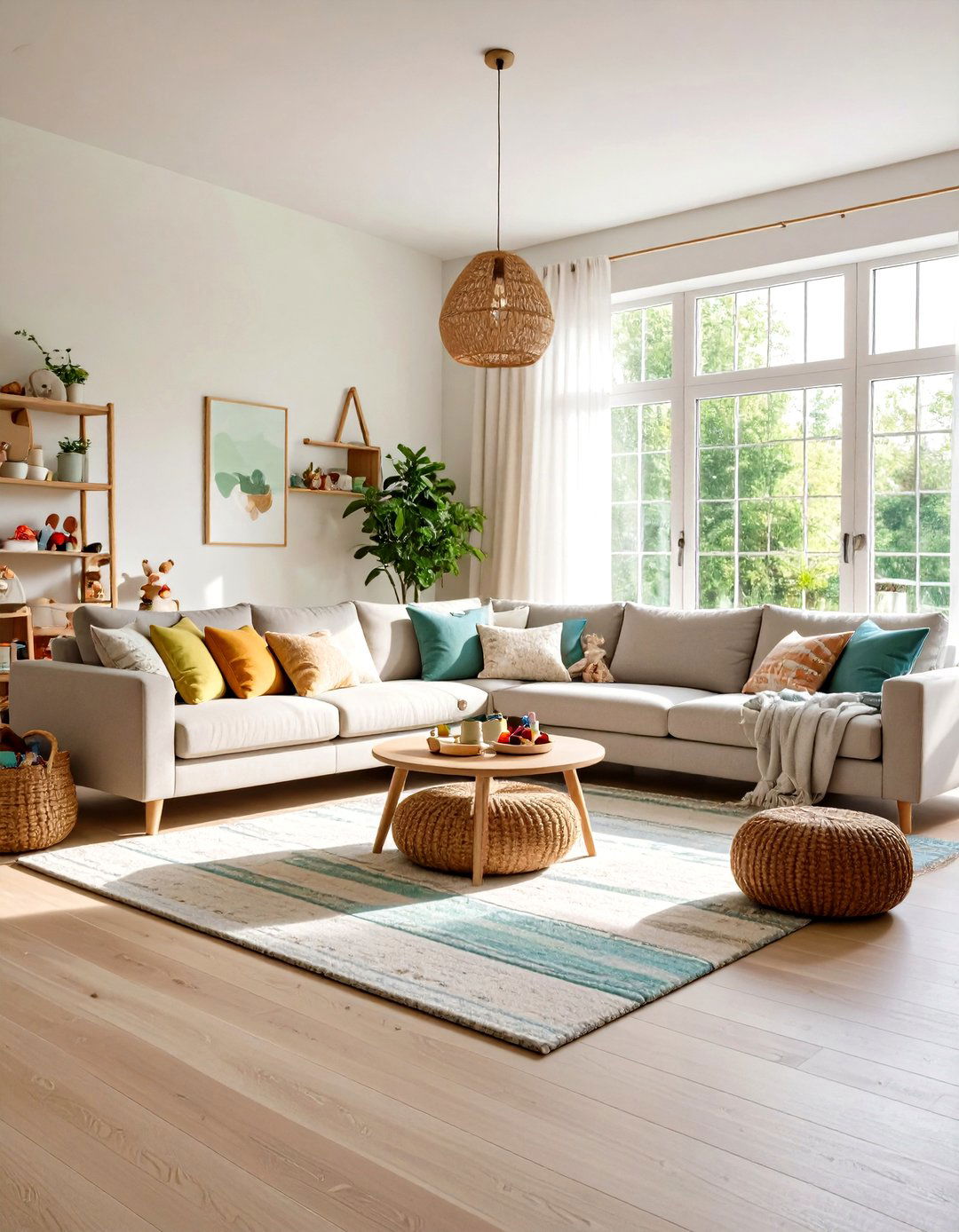 A Family Friendly Living Room - 30 design ideas for living room