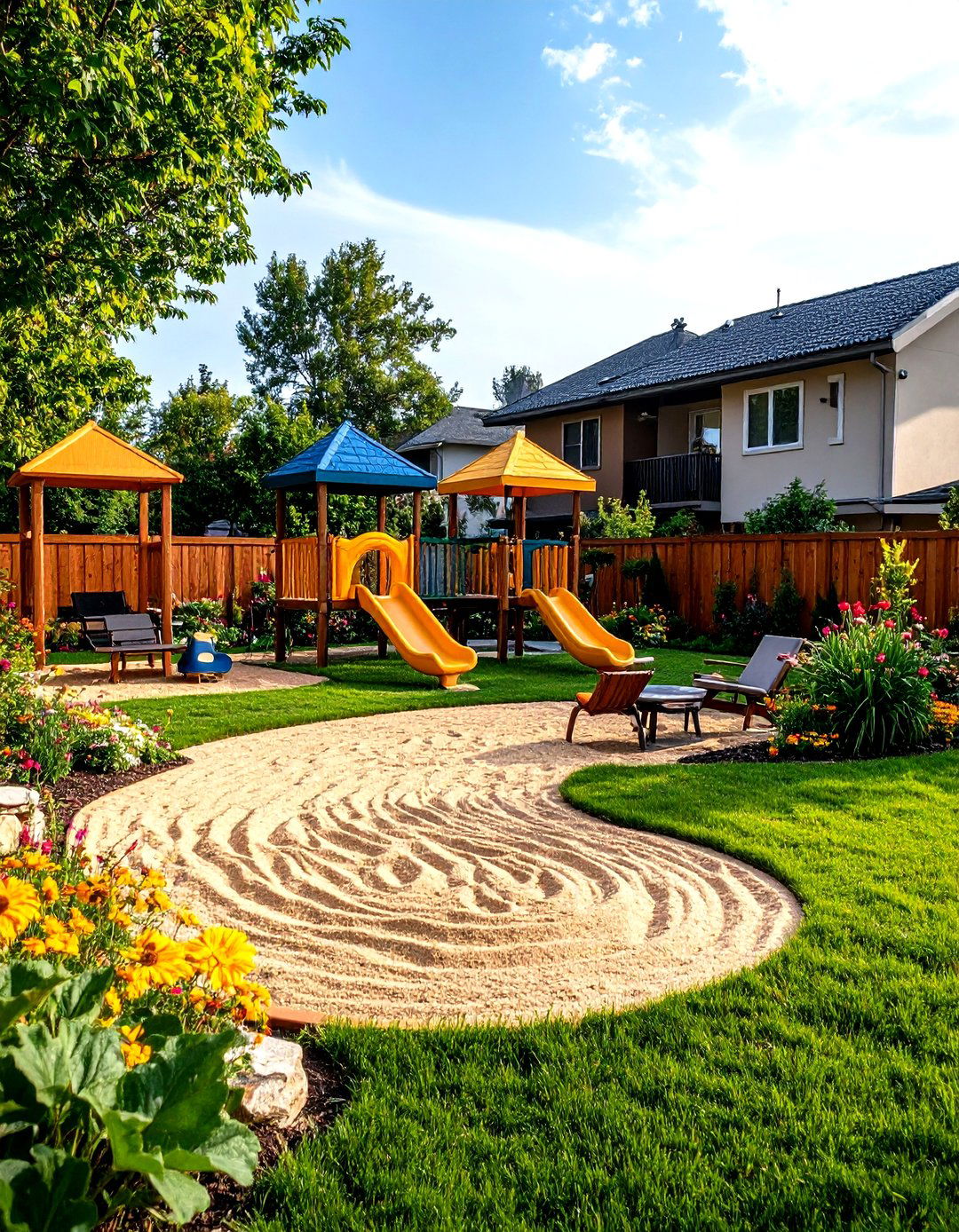 A Family Friendly Play Garden - 30 easy garden ideas
