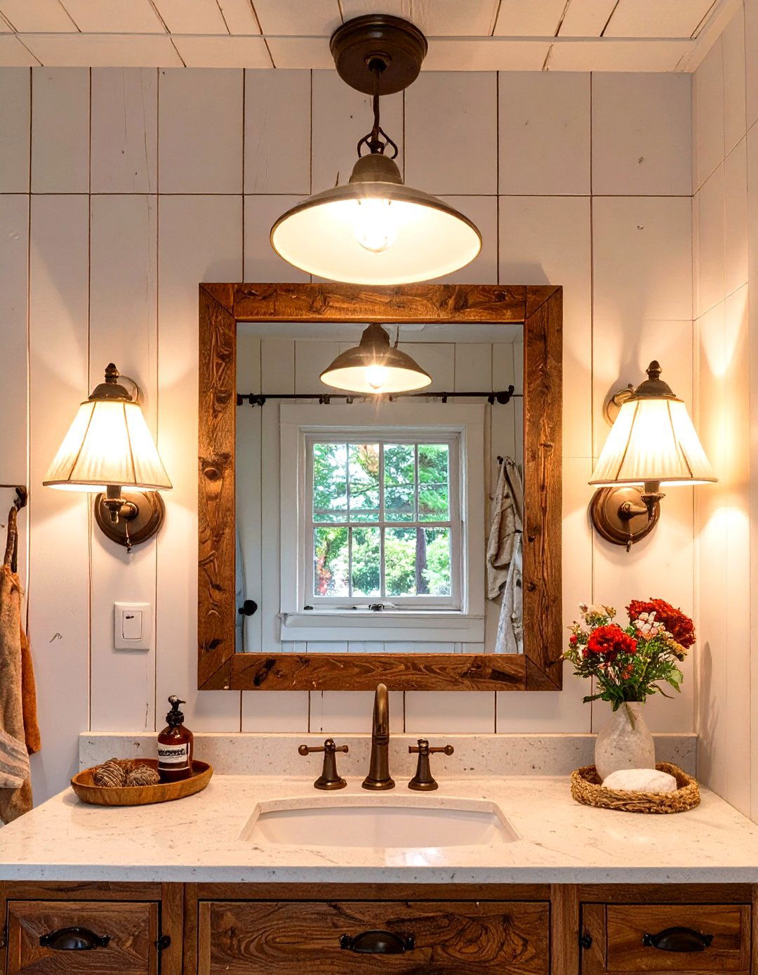 30 Farmhouse Bathroom Decor Ideas for a Rustic Refresh - We Love Home Blog