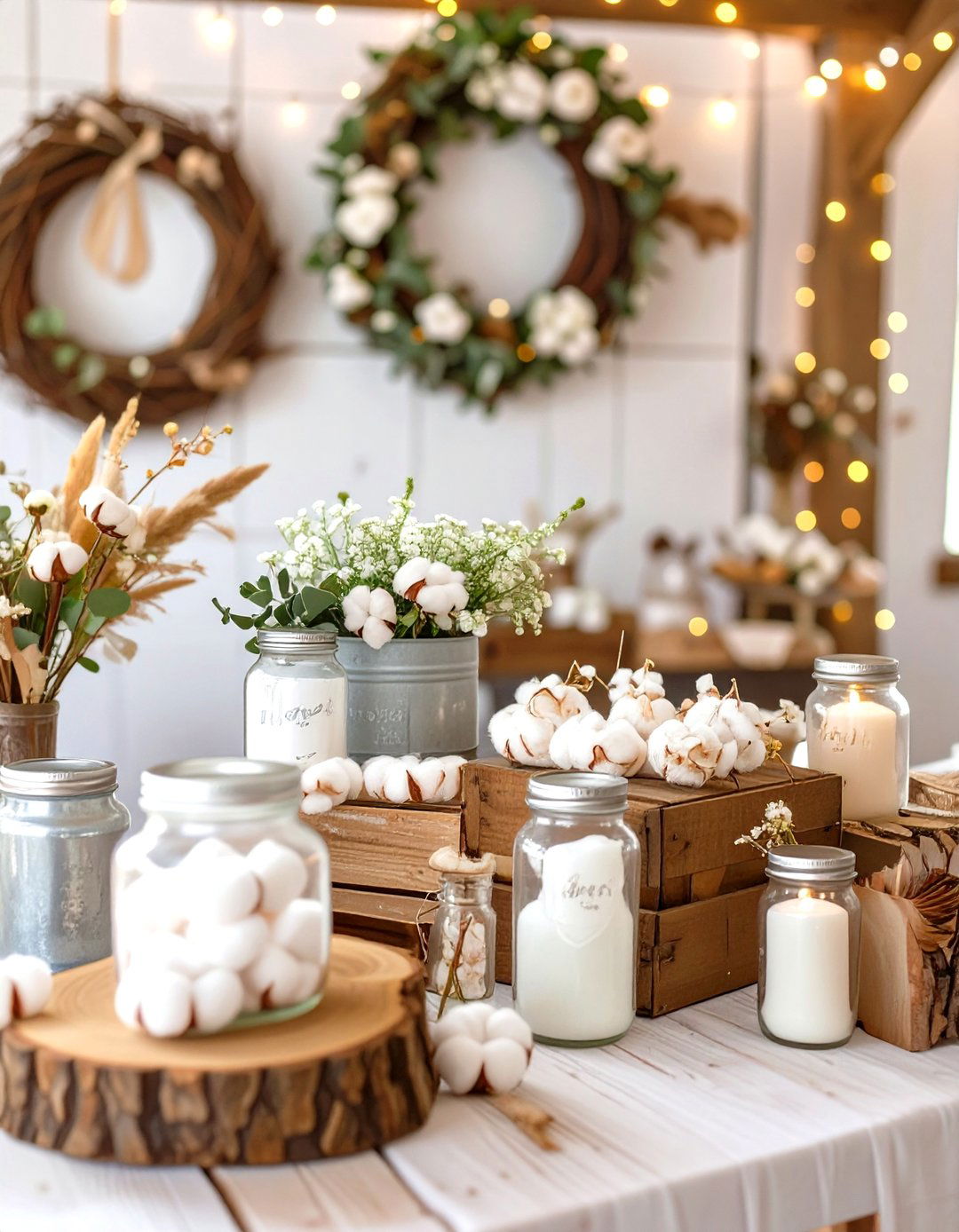 A Farmhouse Chic Baby Shower - 30 baby shower decoration ideas