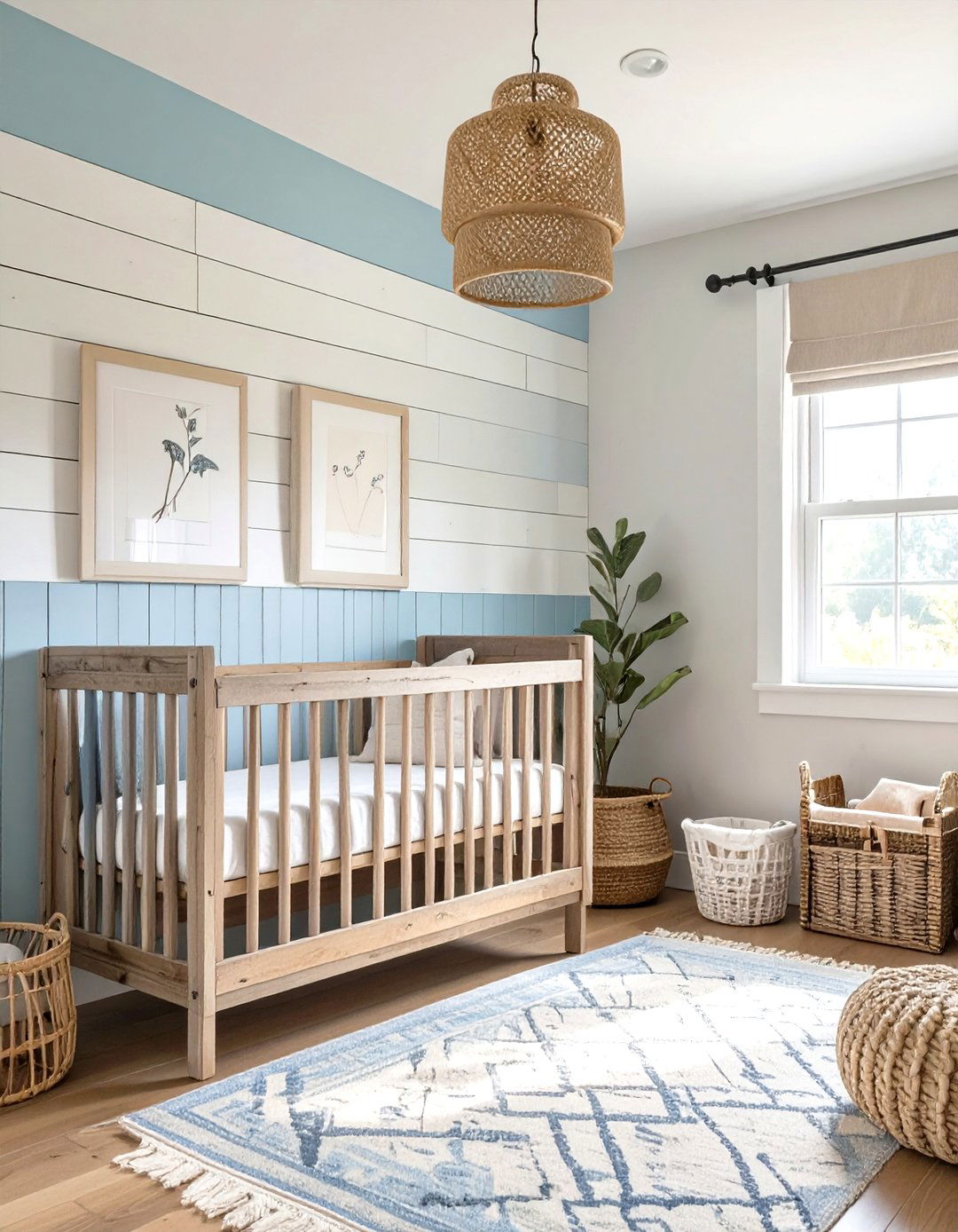A Farmhouse Style Nursery - 30 nursery theme ideas