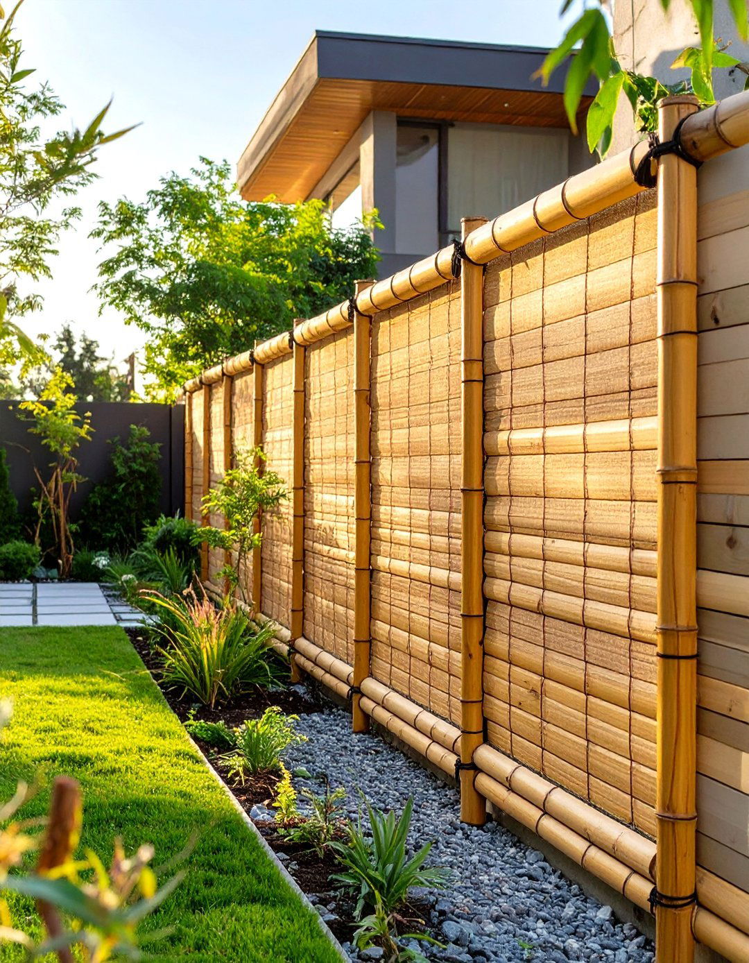 A Fire Pit with DIY Seating - 30 modern backyard ideas on a budget