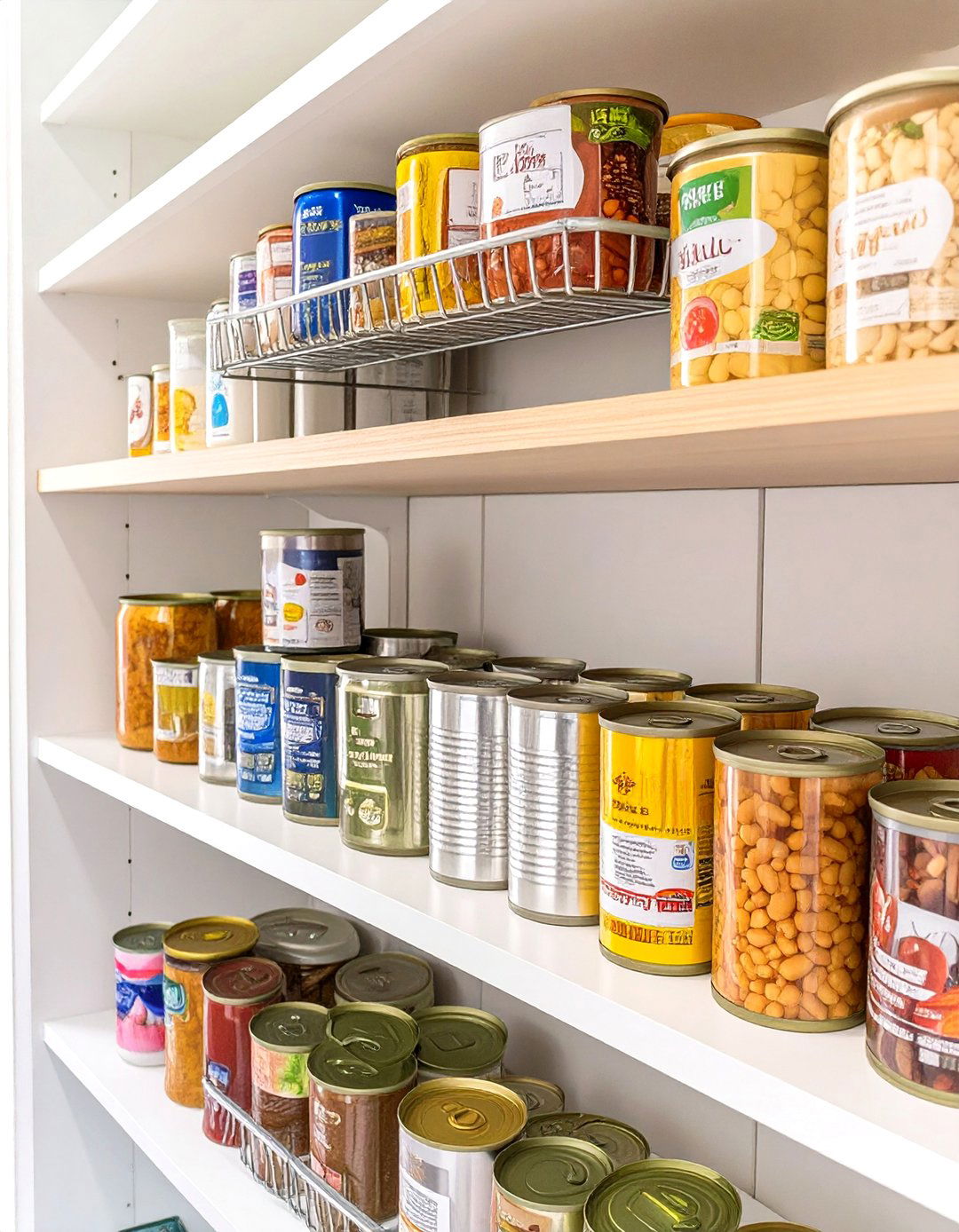 A First In First Out FIFO System - 30 small pantry organization ideas