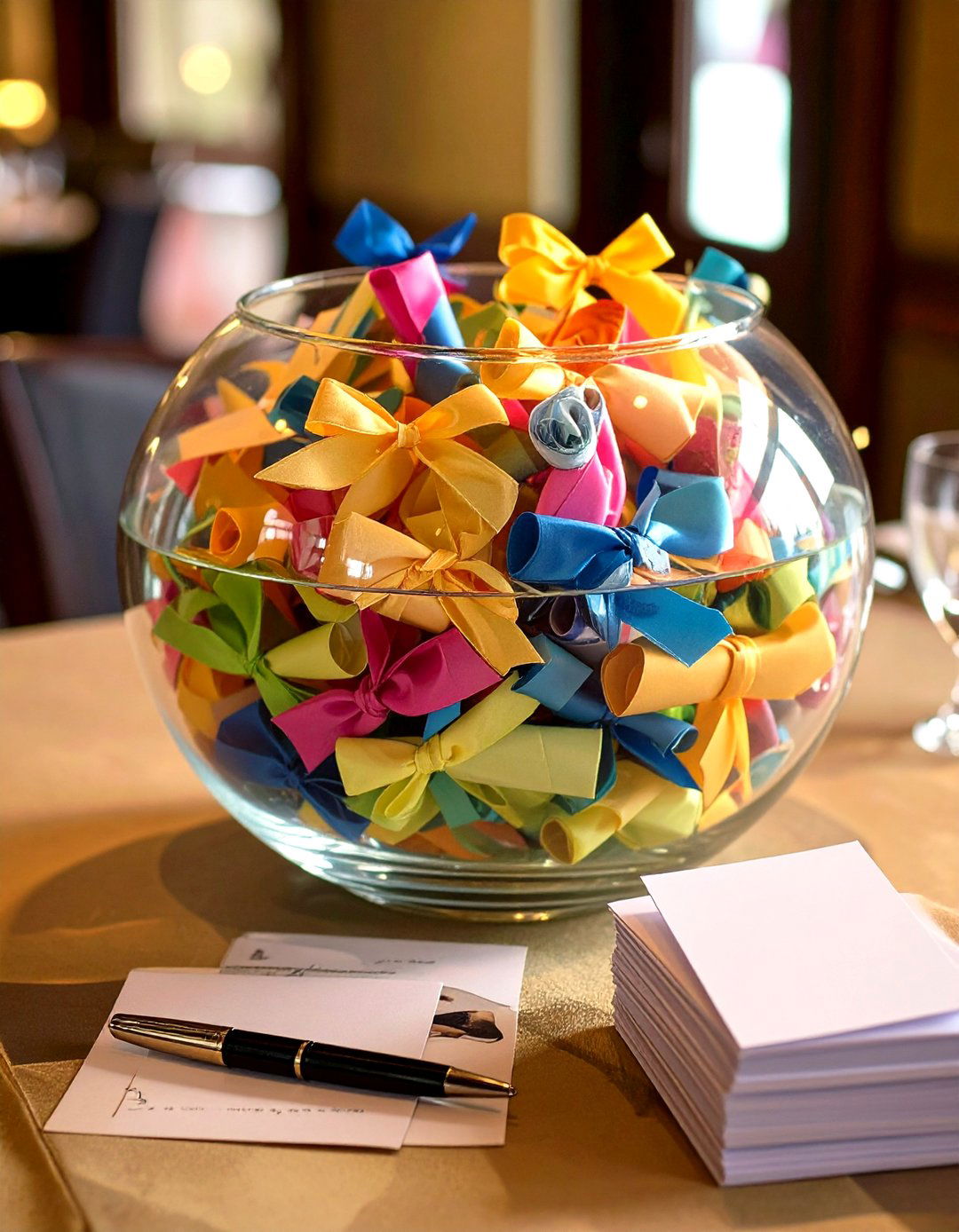 A Fishbowl of Wishes - 30 baby shower centerpiece ideas