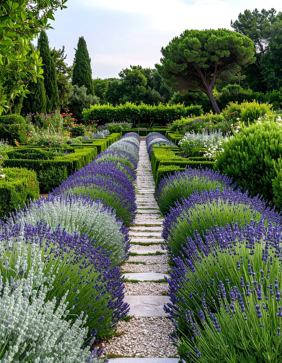 A Formal Knot Herb Garden - 30 layout herb garden design ideas