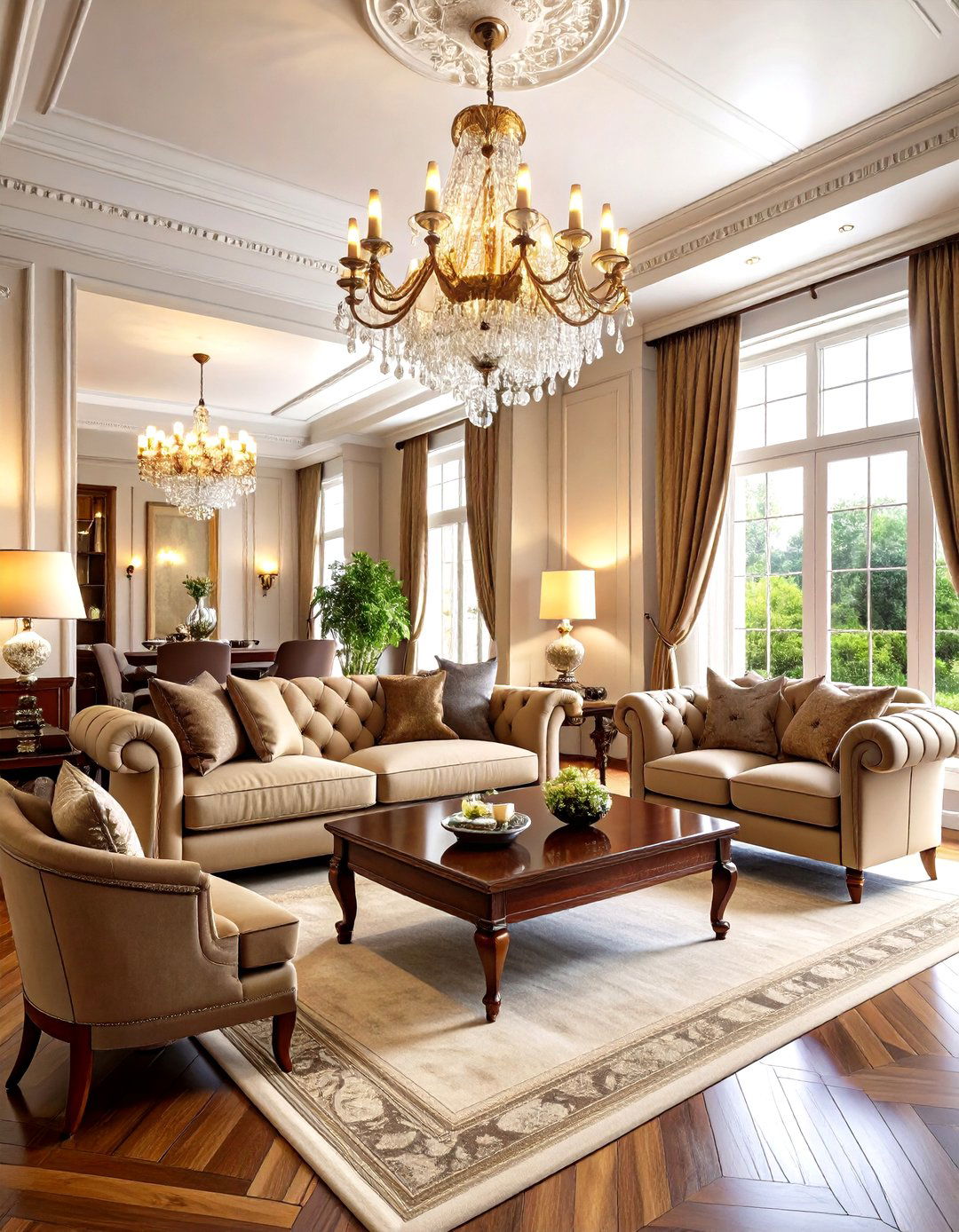 A Formal Living Room for Entertaining - 30 living room set up ideas