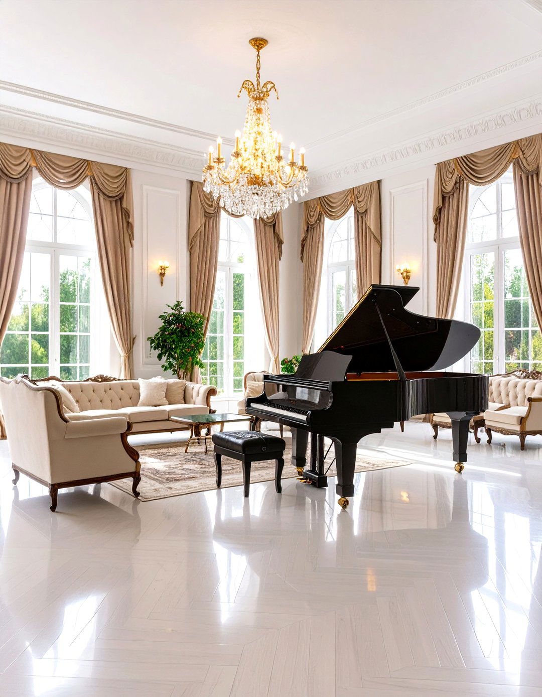 A Formal Living Room for Entertaining - 30 design ideas for living room