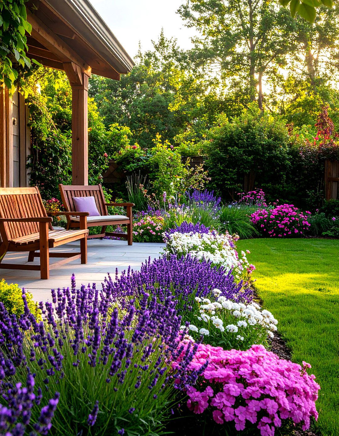 A Fragrant Perennial Garden - 30 perennial garden ideas
