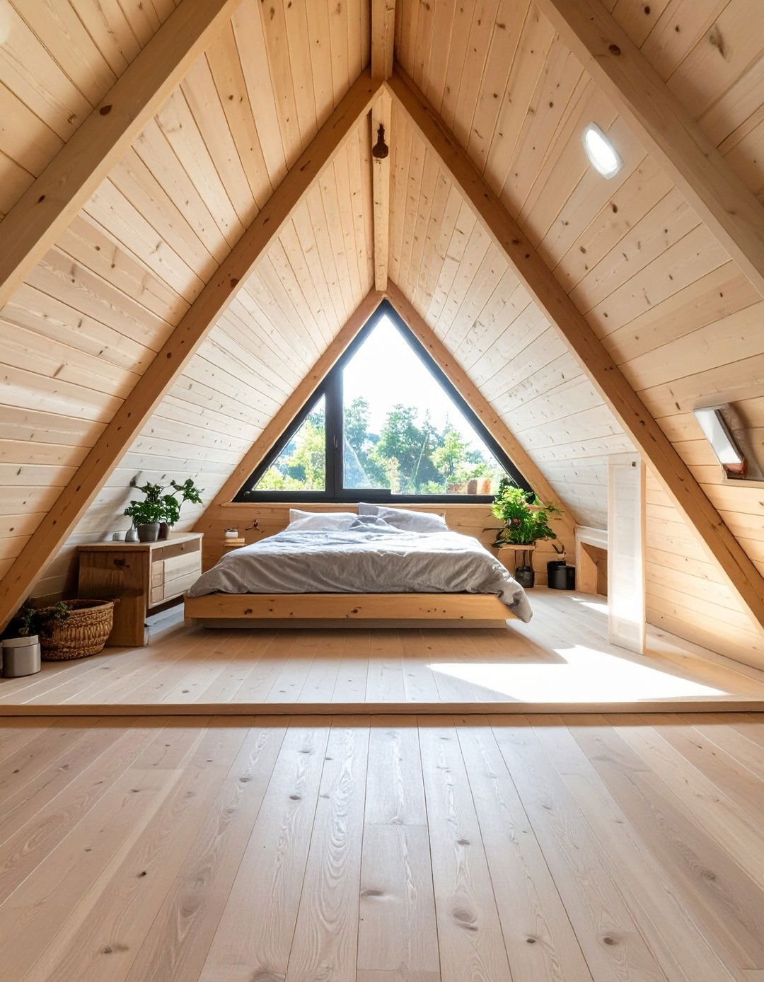 A Frame Minimalist Cabin - 30 minimalist house design ideas