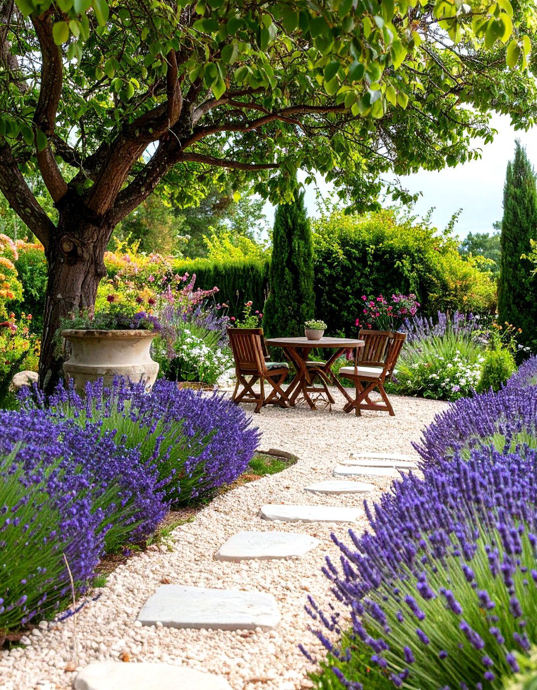 A French Country Garden - 30 garden decor ideas