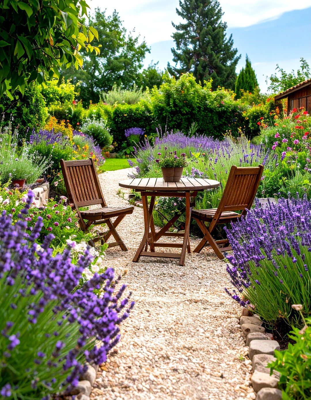 A French Country Herb Garden - 30 layout herb garden design ideas