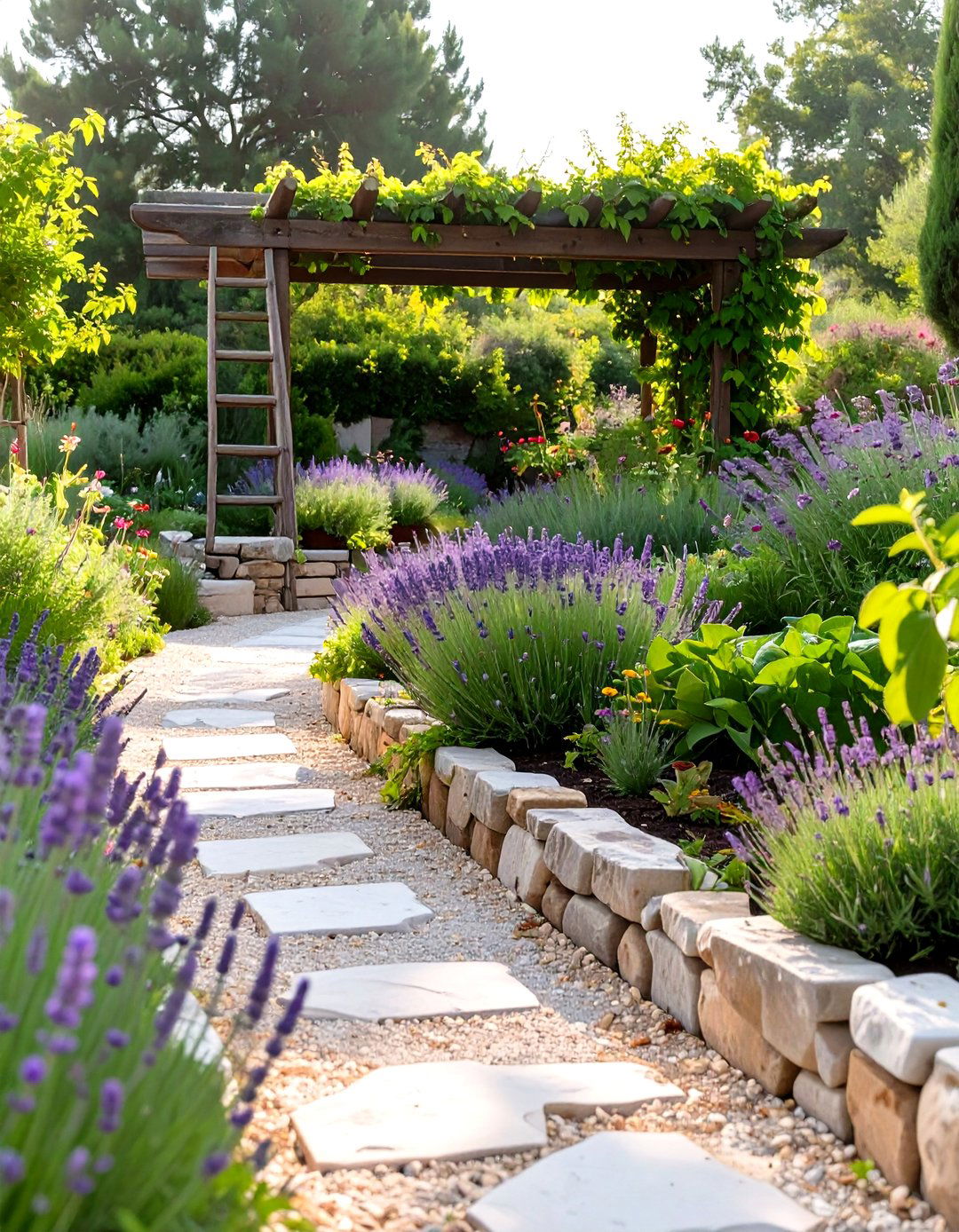 A French Country Inspired Potager - 30 creative vegetable garden design ideas