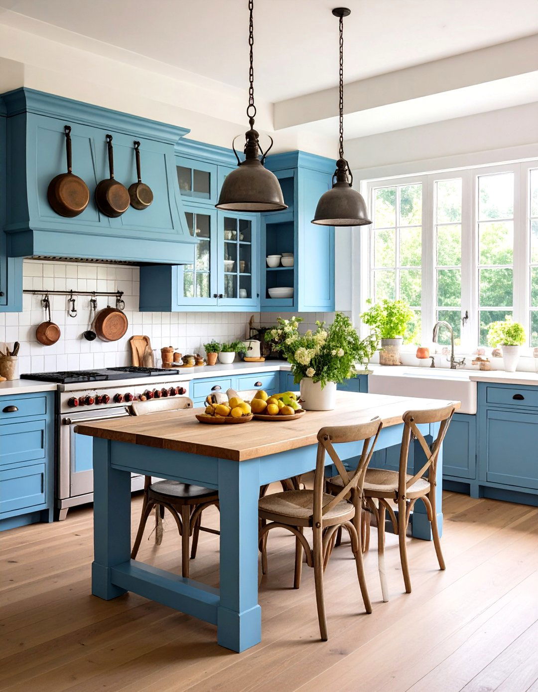 A French Country Kitchen - 30 kitchen makeover ideas