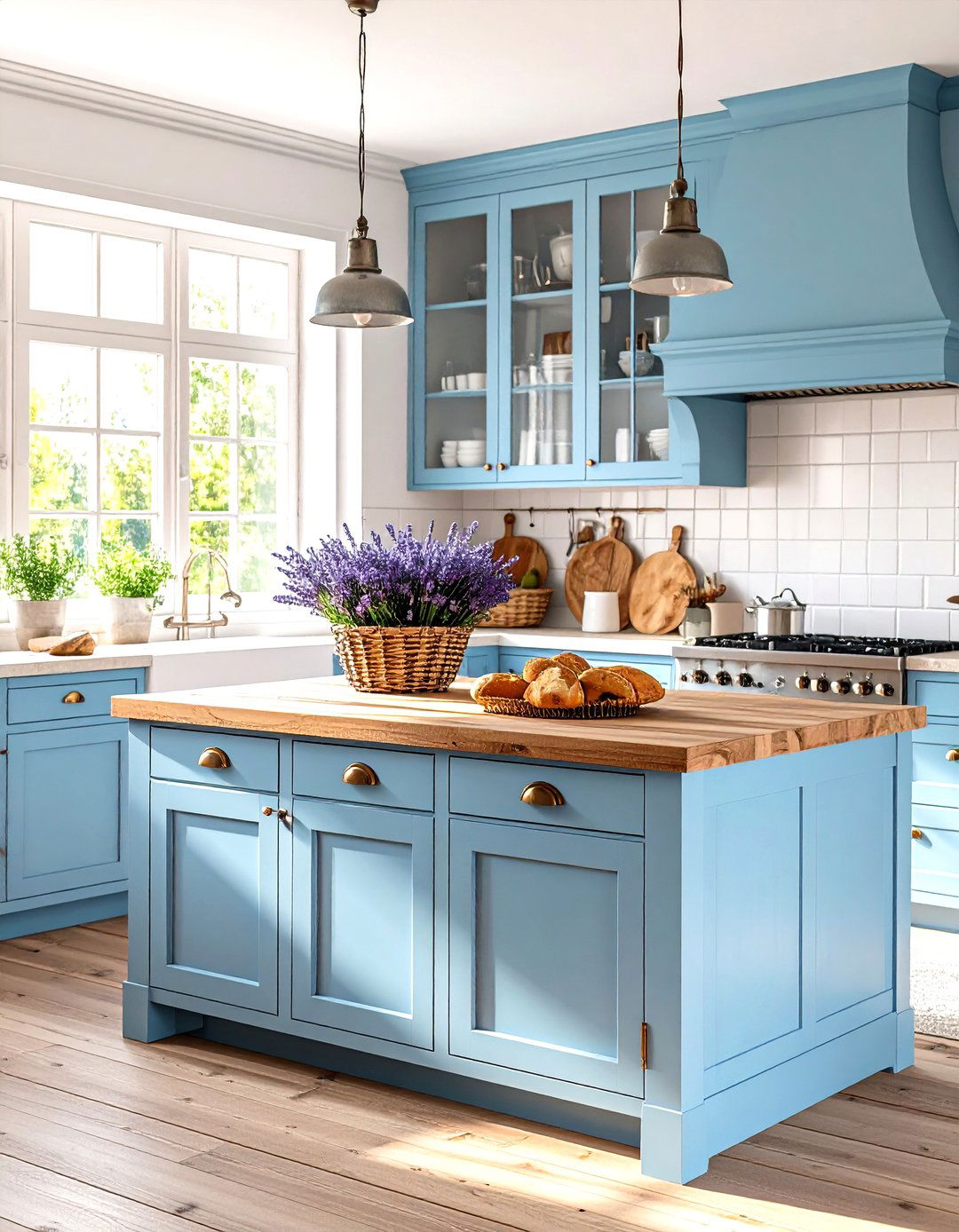 A French Country Kitchen Island - 30 kitchen island decor ideas