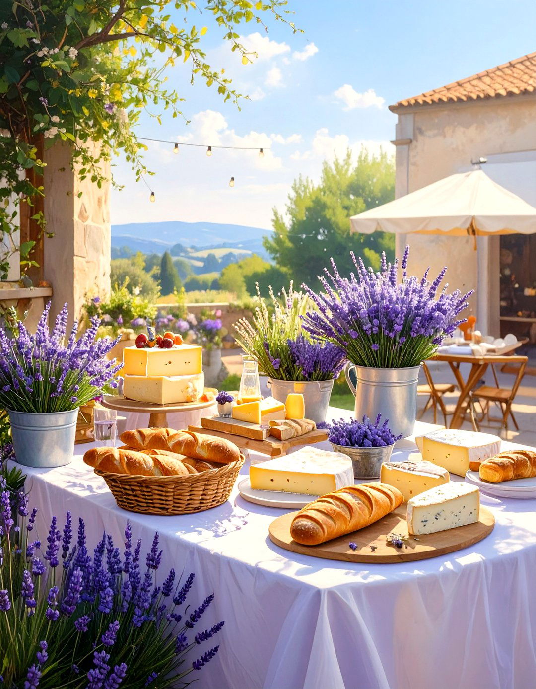 A French Market Baby Shower - 30 neutral baby shower ideas