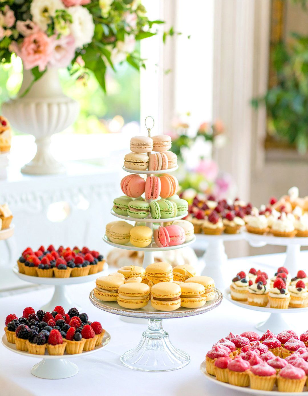 A French Patisserie Inspired Dessert Table - 30 baby shower dessert ideas