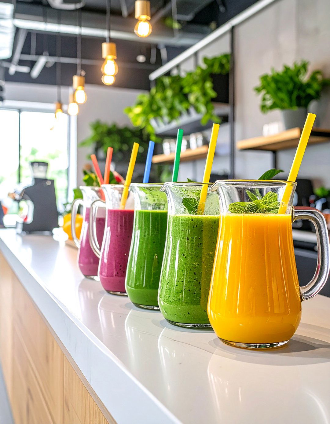 A Fresh Smoothie And Juice Bar - 30 office breakfast ideas