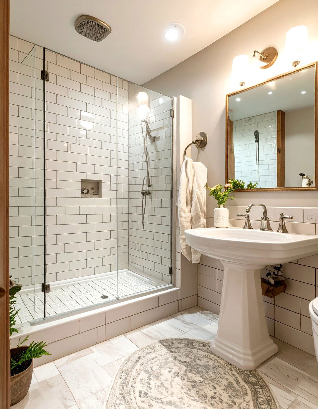 30 Low Cost Simple Bathroom Designs for Your Home - We Love Home Blog