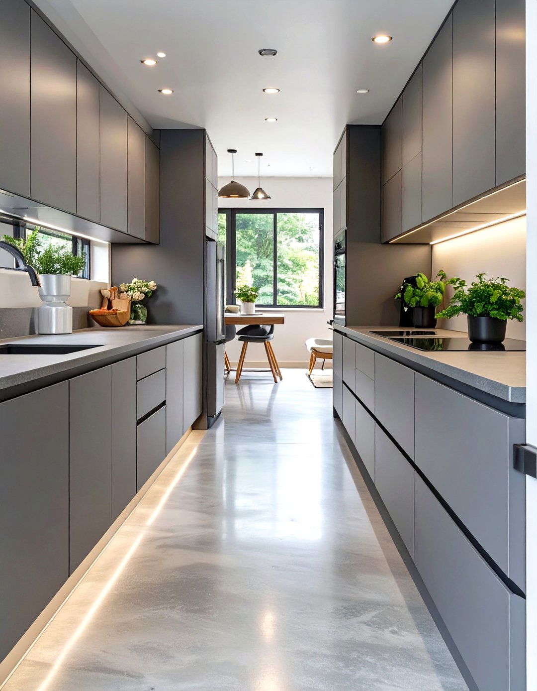 A Galley Style Tiny Home Kitchen - 30 tiny home kitchen ideas