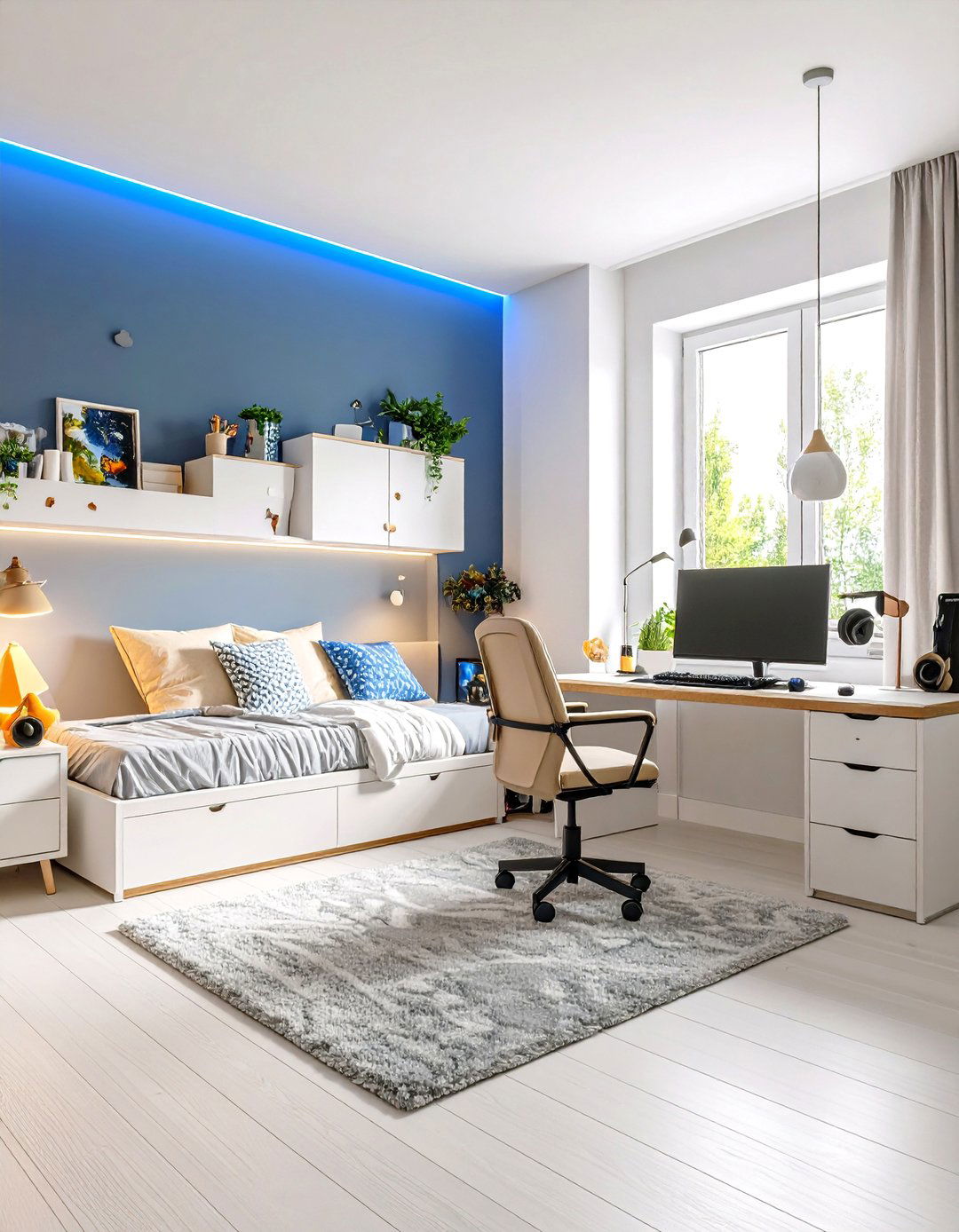 A Gamers Digital Domain - 30 little boy room ideas