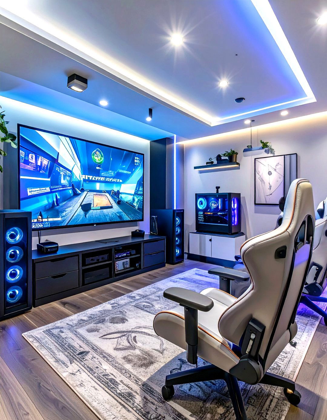 A Gaming Focused Entertainment Hub - 30 home theater room ideas