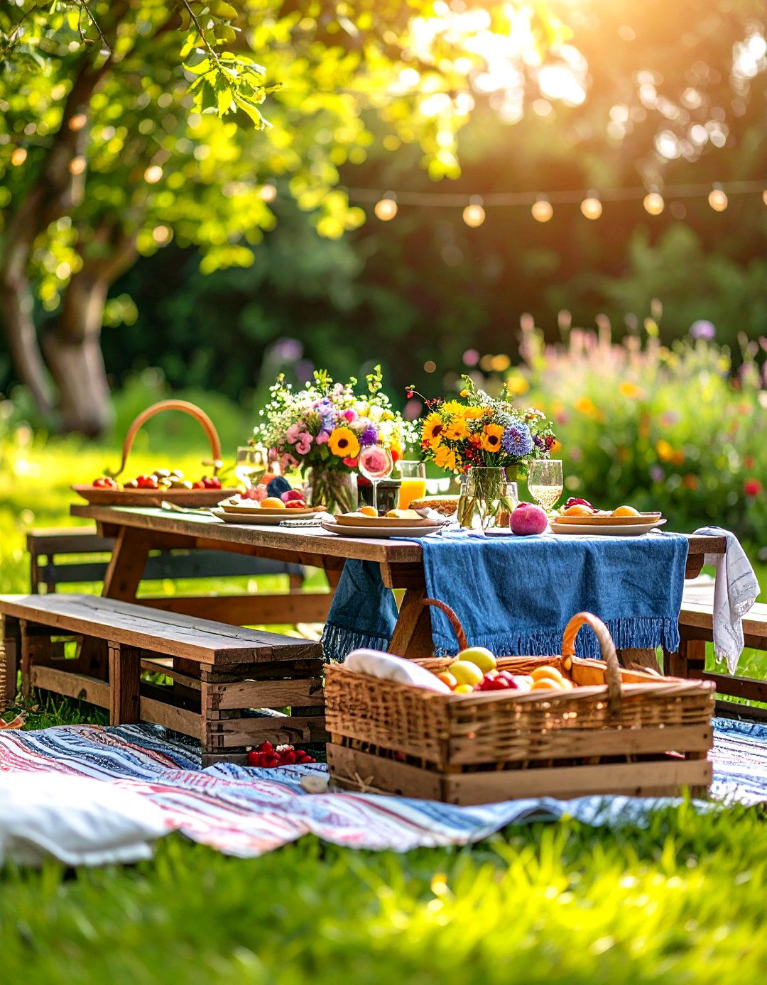 A Garden Picnic Party - 30 garden party ideas