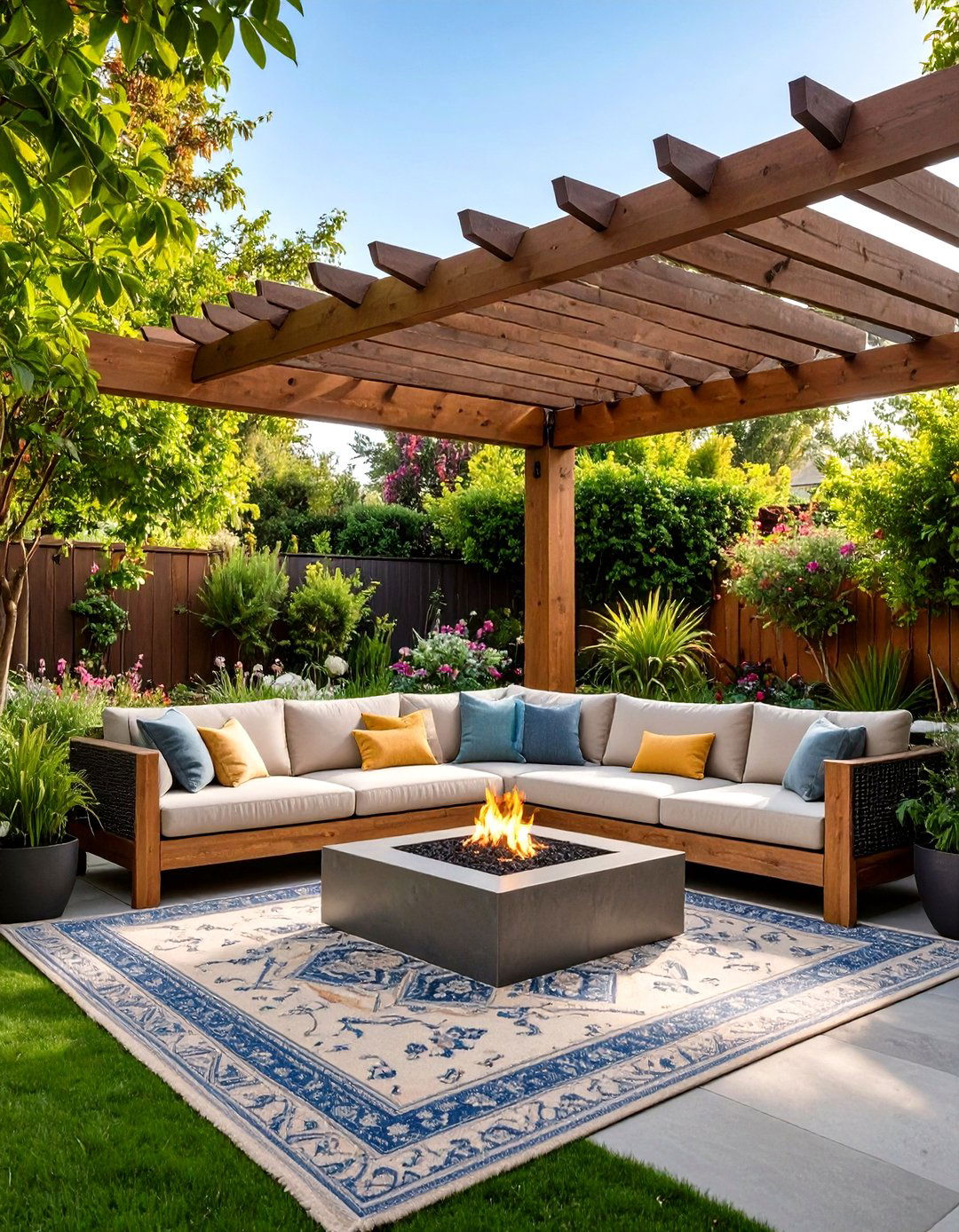A Garden Room for Outdoor Living - 30 free online landscape design tool ideas