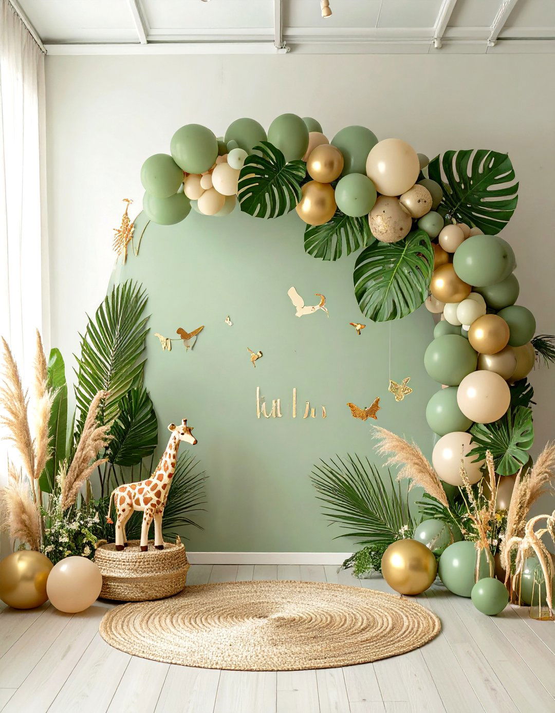 A Gender Neutral Safari Baby Shower - 30 baby shower decoration ideas