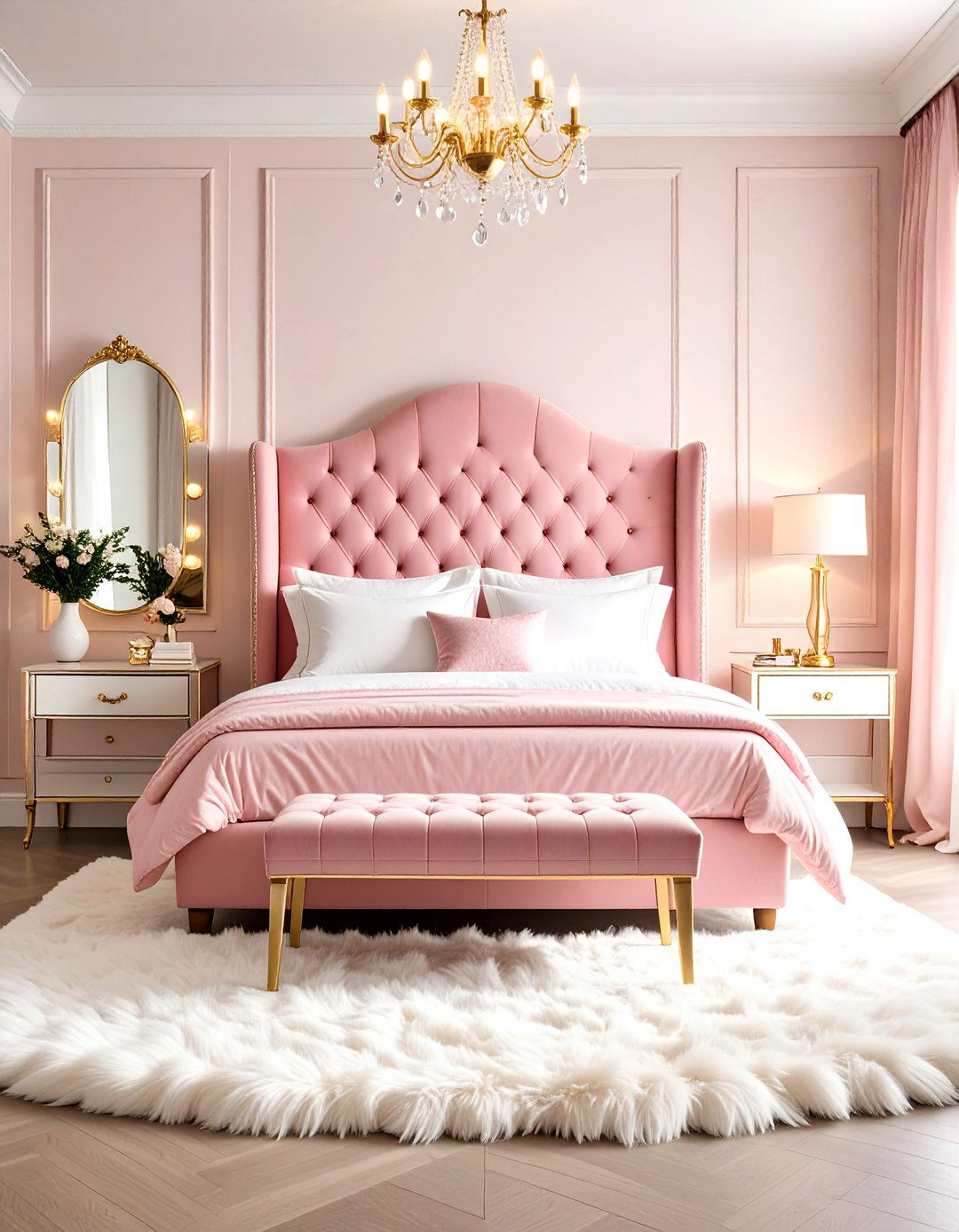 A Glam Hollywood Bedroom - 30 10 year old bedroom ideas girl