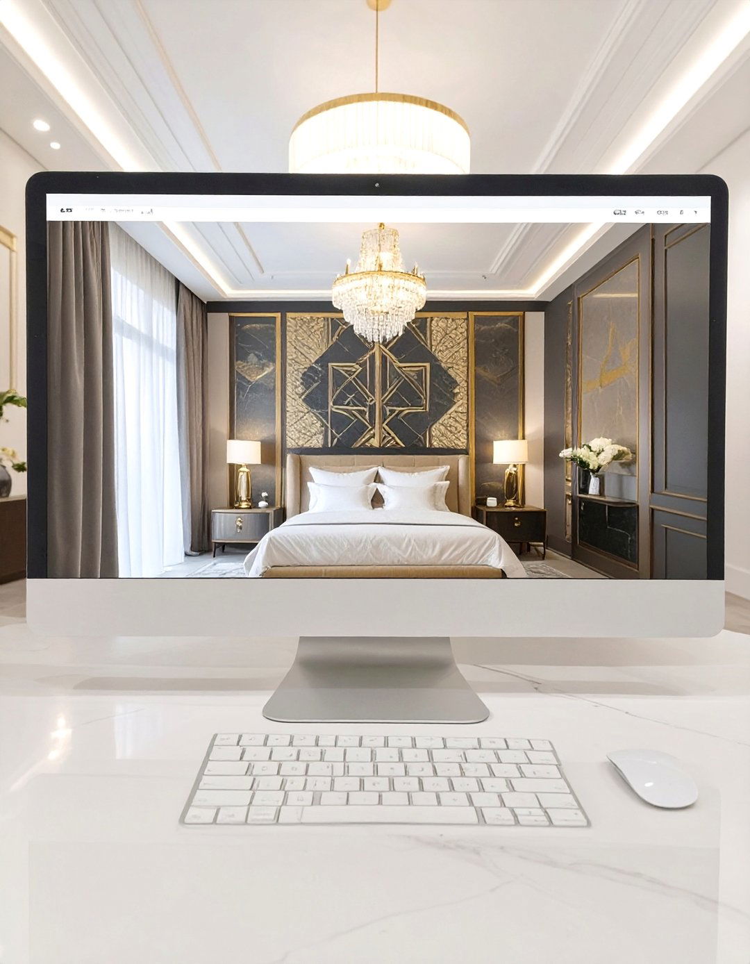 A Glamorous Art Deco Gallery - 30 interior design website ideas