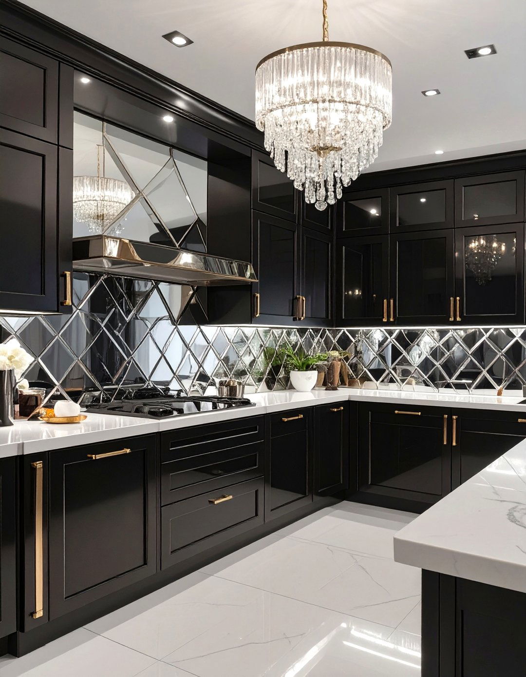 A Glamorous Art Deco Kitchen - 30 free kitchen design software ideas