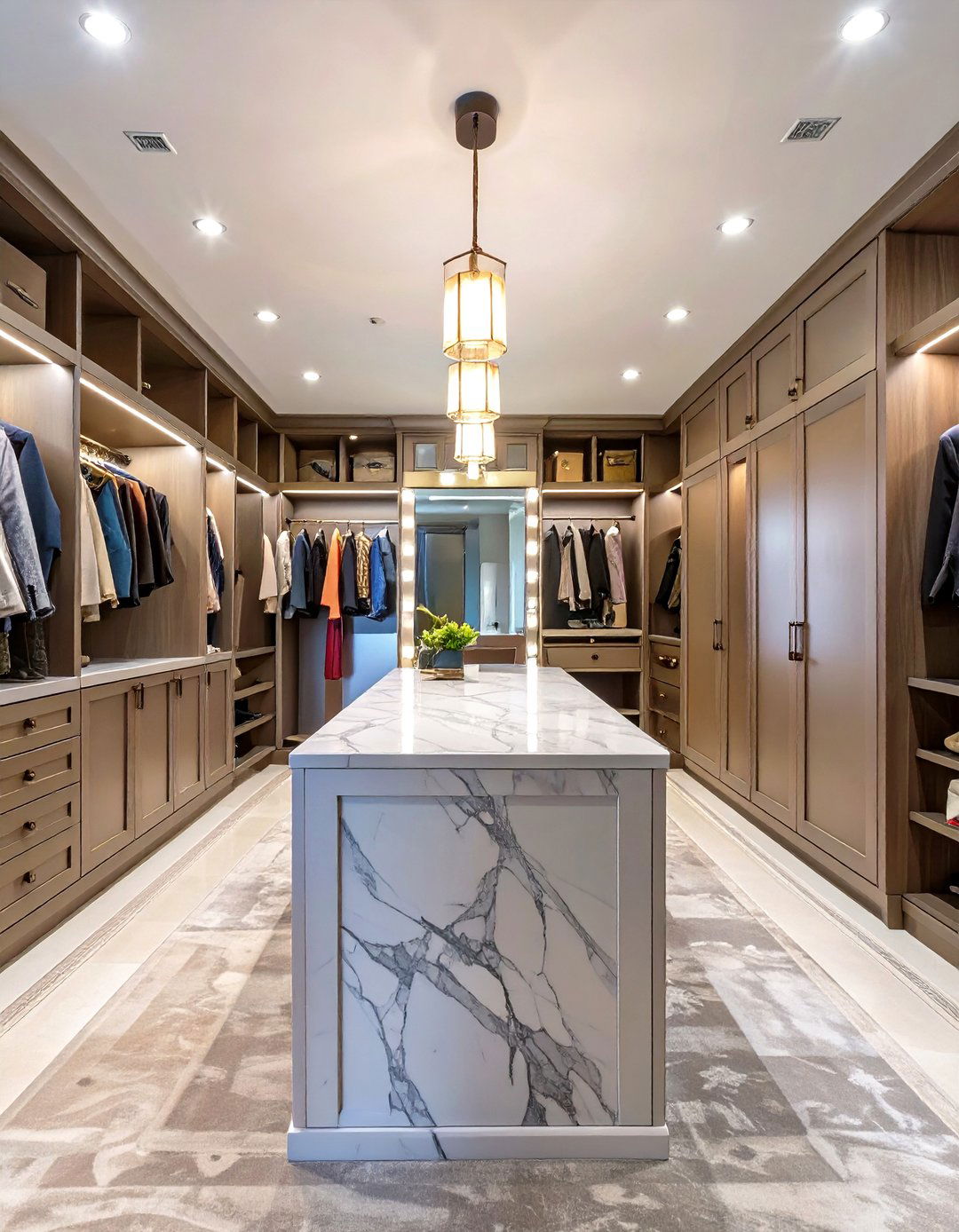 A Glamorous Dressing Room and Closet - 30 garage room ideas