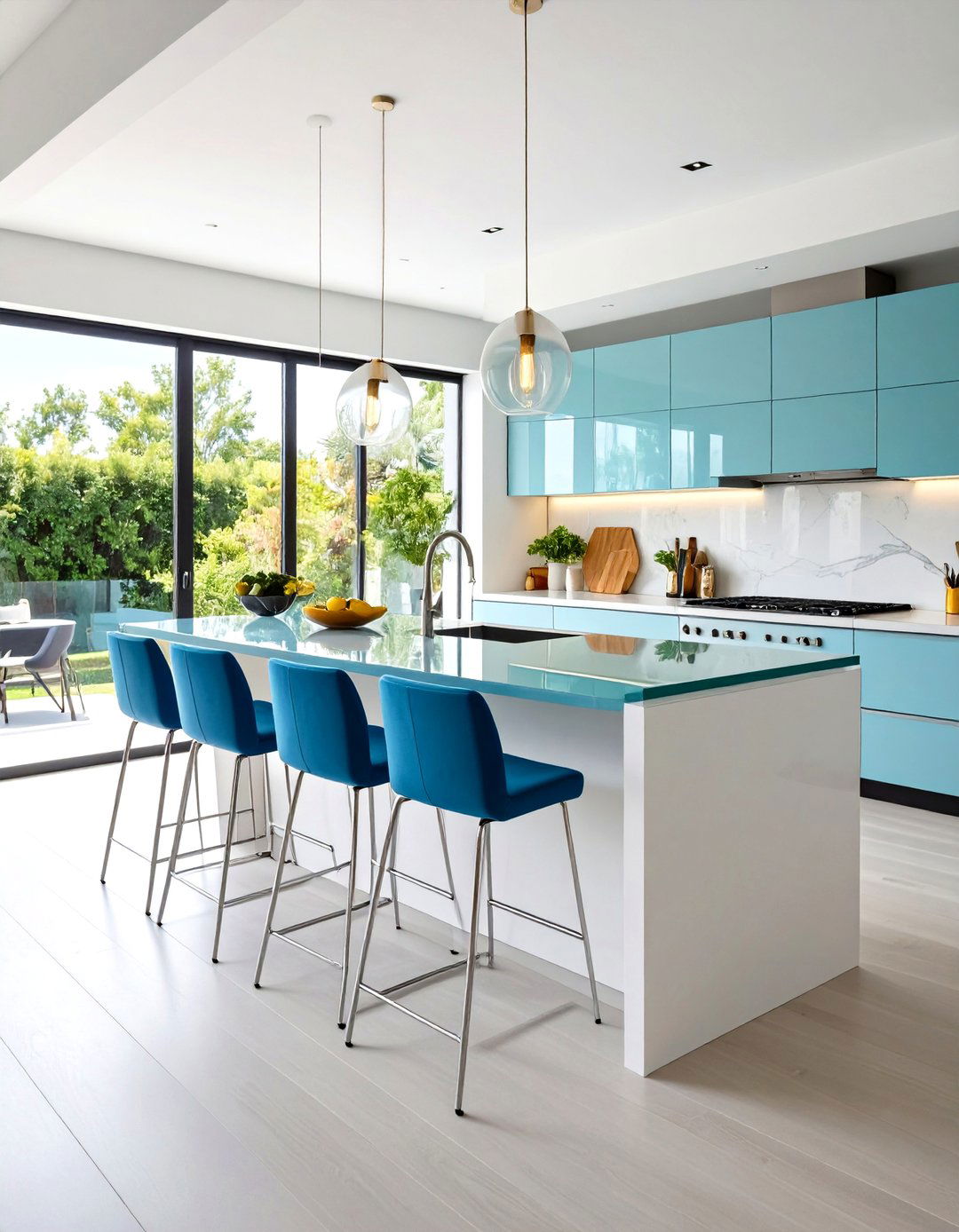 30 Kitchen Island Ideas with Seating for the Family - We Love Home Blog