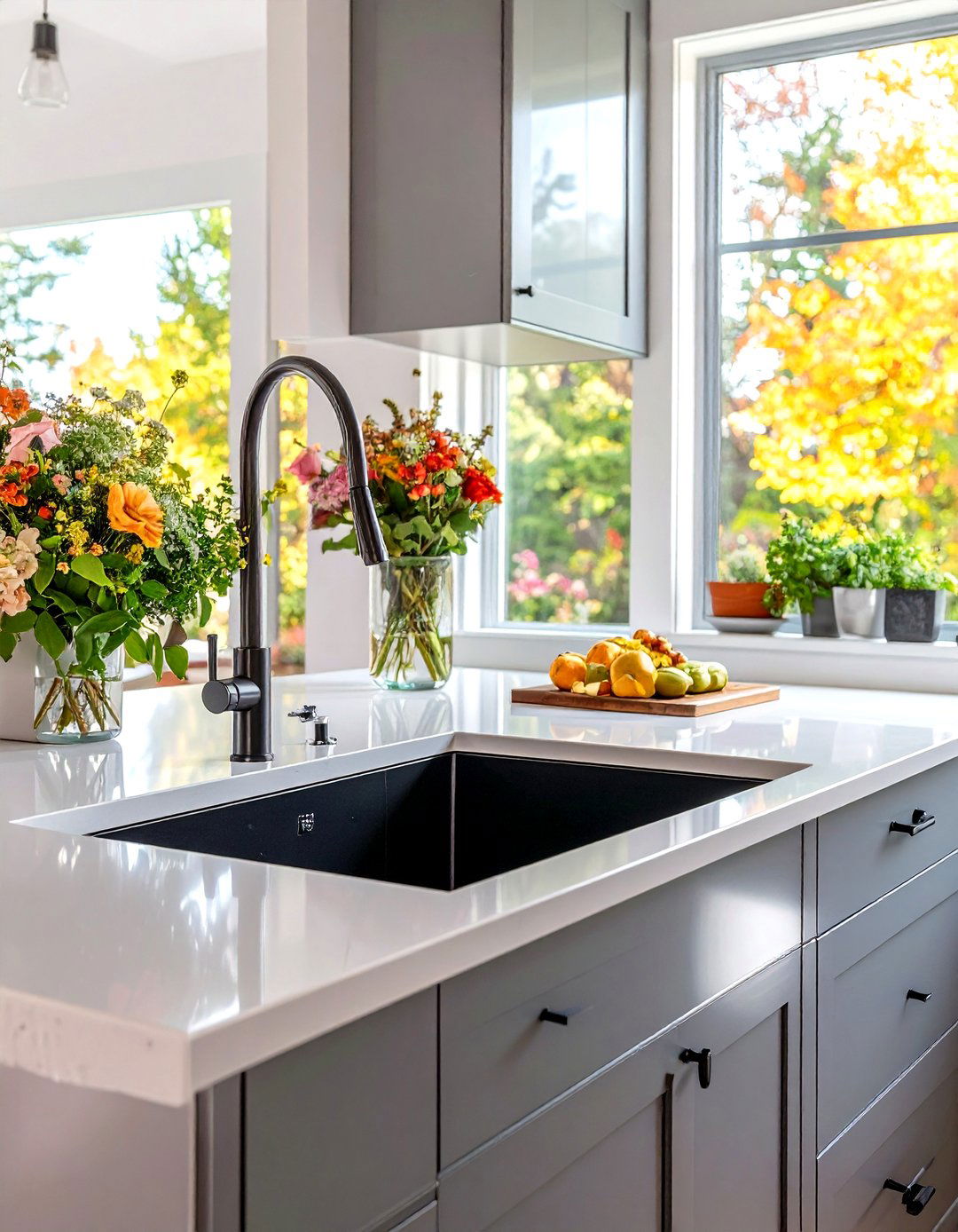 A Glass Kitchen Sink Design - 30 kitchen sink ideas