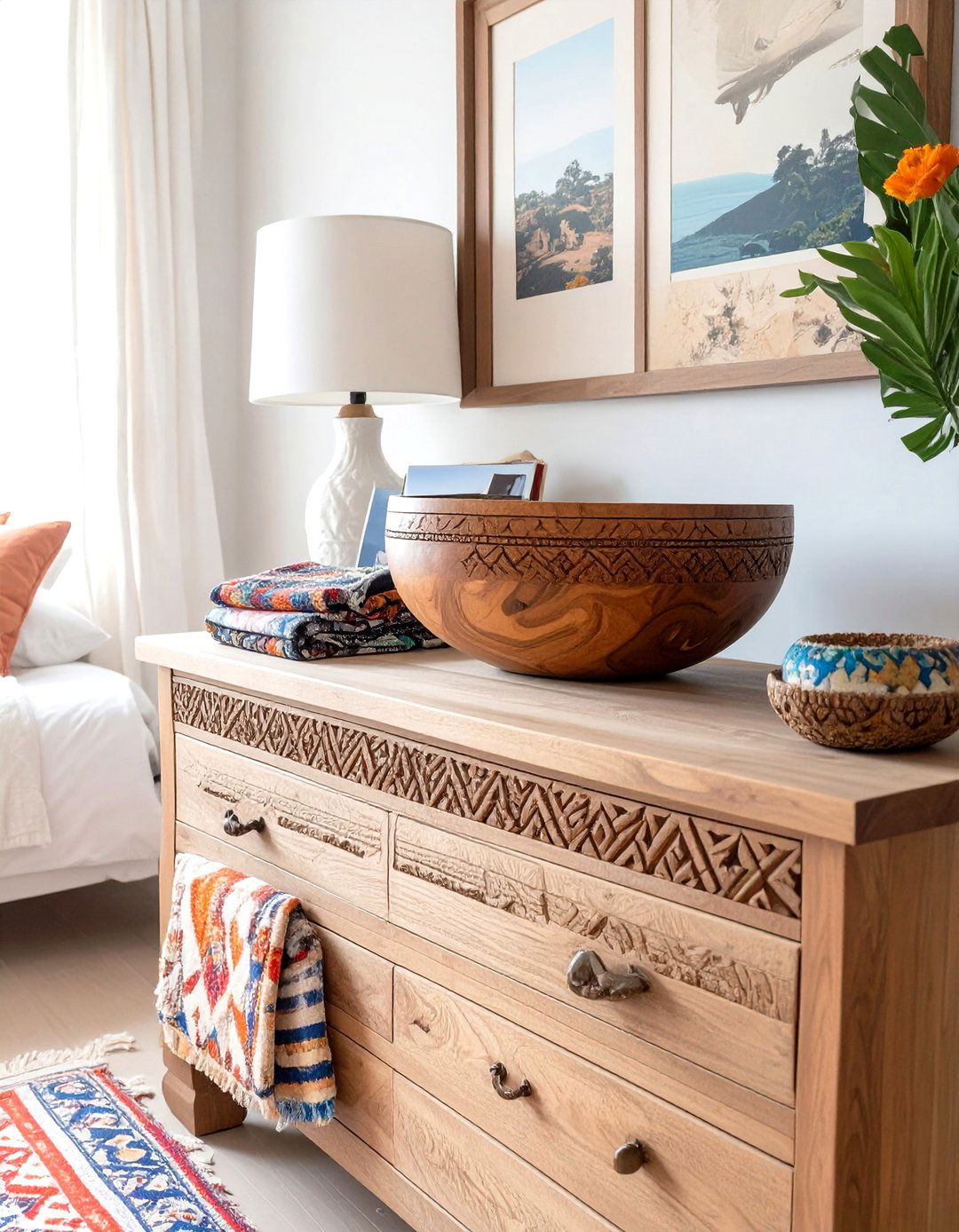 A Global Nomad Bedroom Collection - 30 master bedroom dresser decor ideas