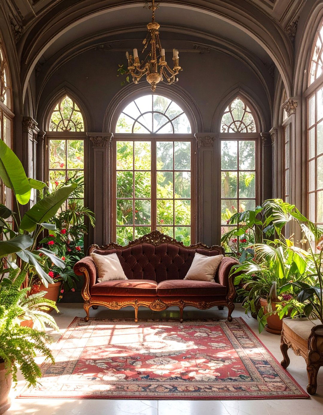 A Gothic Victorian Conservatory - 30 ai she shed design ideas
