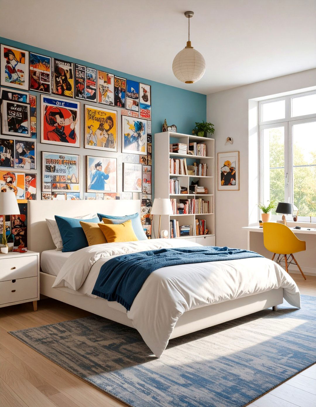A Graphic Novel Bedroom - 30 13 year old boy bedroom ideas