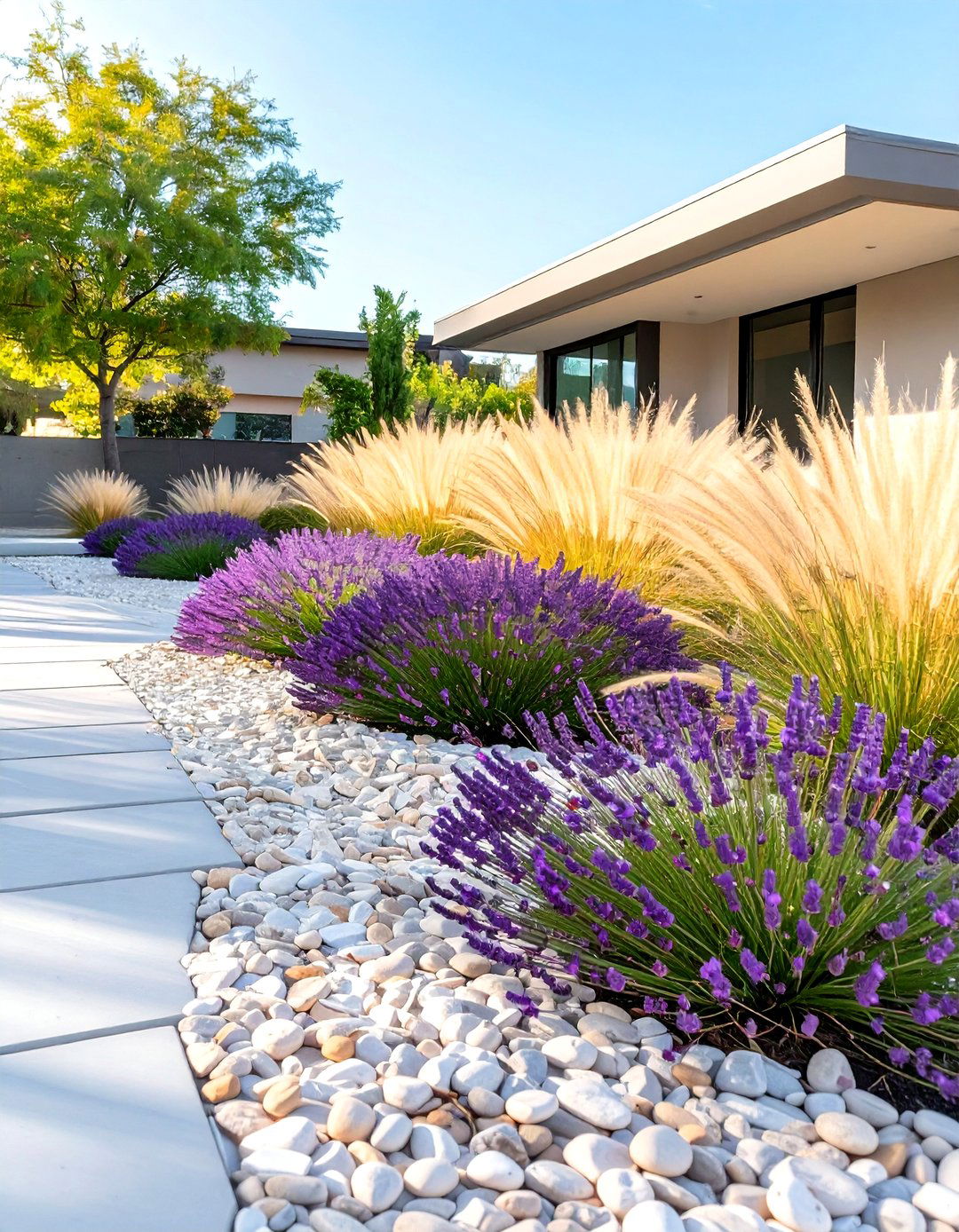 A Gravel Garden Landscape Design - 30 free landscape design ideas